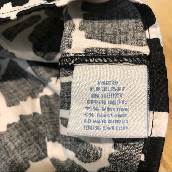 Boden Black White Brick Pattern Stretch Dress Women Size 4 Sleeveless 29” Long - Picture 6 of 10